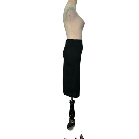 FOREVER 21 black pull on knit pencil skirt size Small - Picture 4 of 16